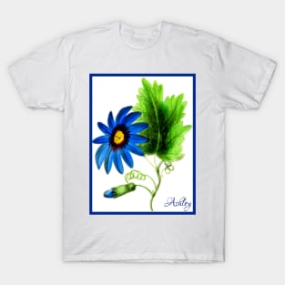 Beautiful Blue Flower T-Shirt